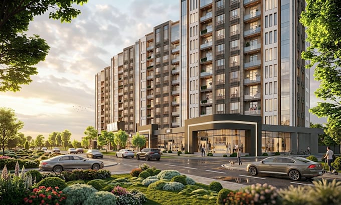 do 3d  modelling, exterior and interior design realistic rendering
