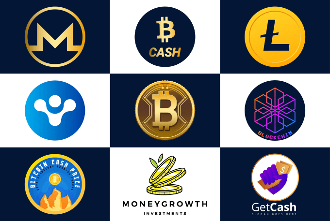 Design crypto, bitcoin, token, cryptocurrency logo in 2 hours by