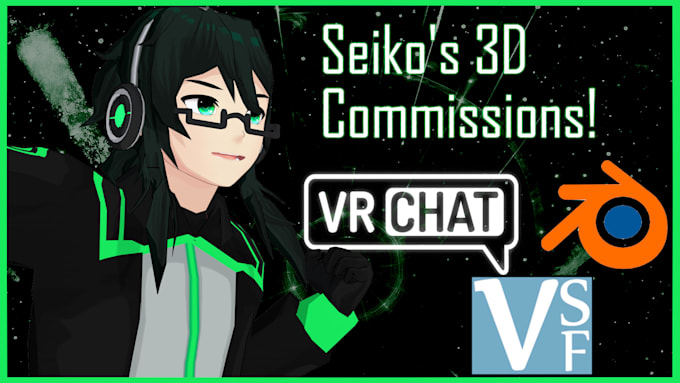 make 3d characters for vrchat and vtubers