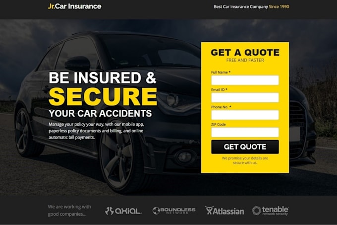 Best Deals! I will build stunning lead capture landing page or one page wordpress website  for $85