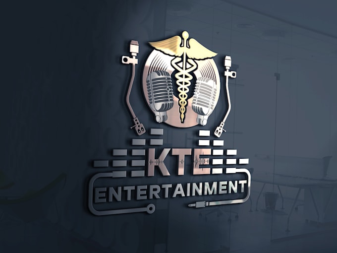 design unique dj music, studio and entertainment logo
