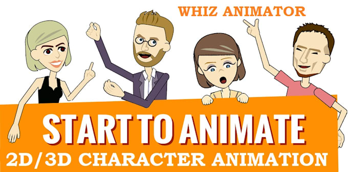 Unique 2d 3d character animation, 2d 3d animation video, 2d 3d cartoon ...