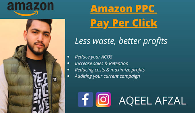 setup, optimize and manage amazon PPC campaigns ads