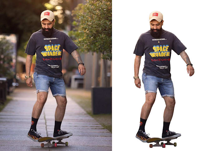 delete, erase or remove background and edit your pictures