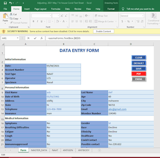 do fast excel data entry, copypaste, typing work