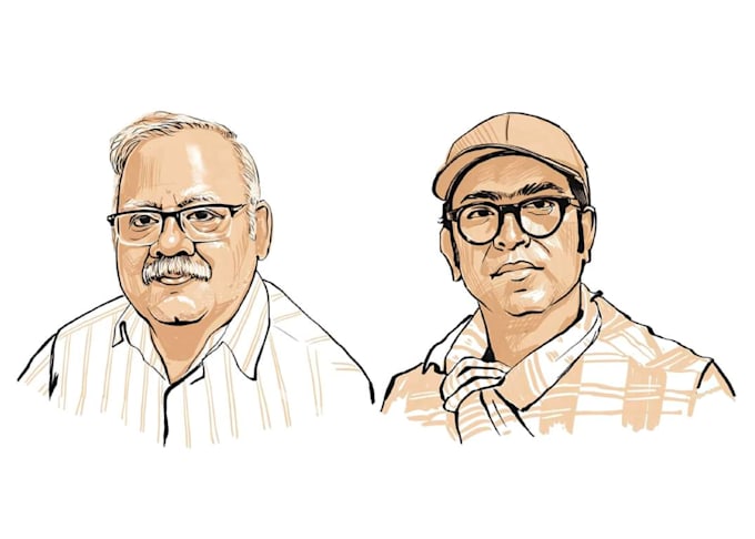 draw digital custom ink portrait drawing art with detail