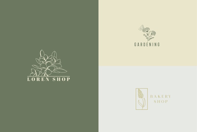design stunning bohemian and botanical boho logo design