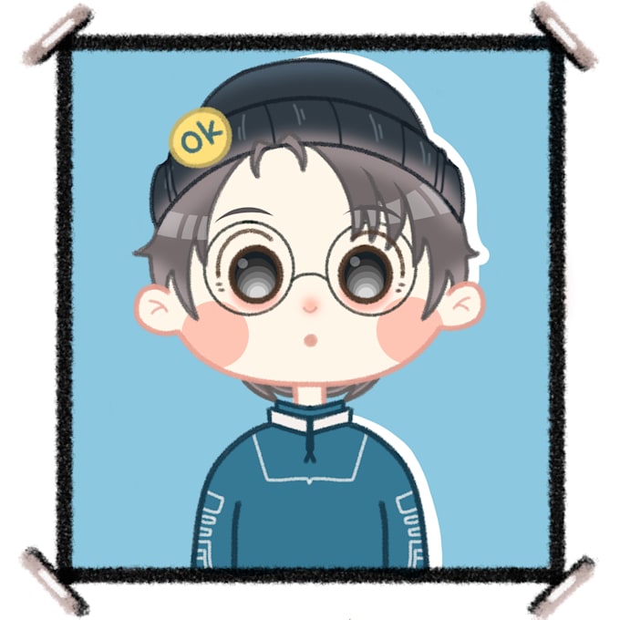 Draw cute chibi icon in 2 days by Kuroichi_zeru | Fiverr