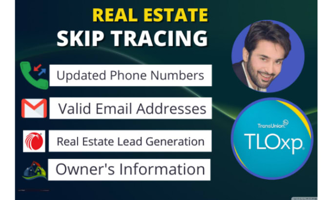 Hire a freelancer to do skip tracing  for real estate business by tloxp