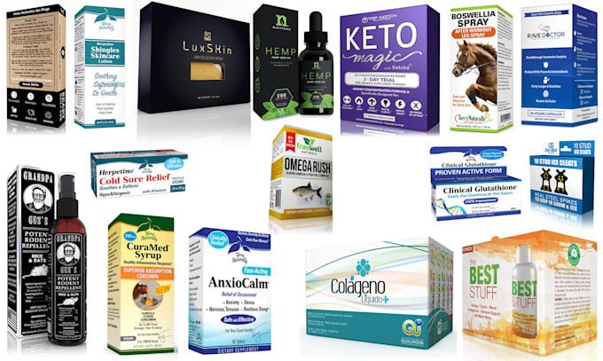 do 3d box mockup from your label