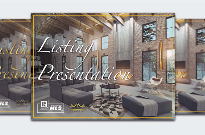design modern premium listing presentation and buyer guide