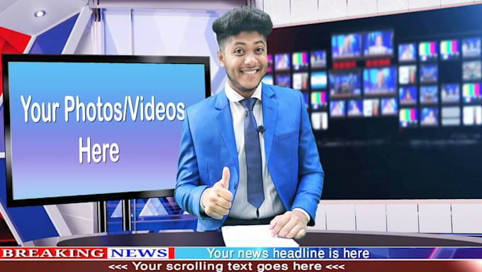 create happy birthday breaking news or occasion news