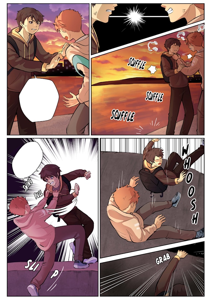 turn your story into comics or manga