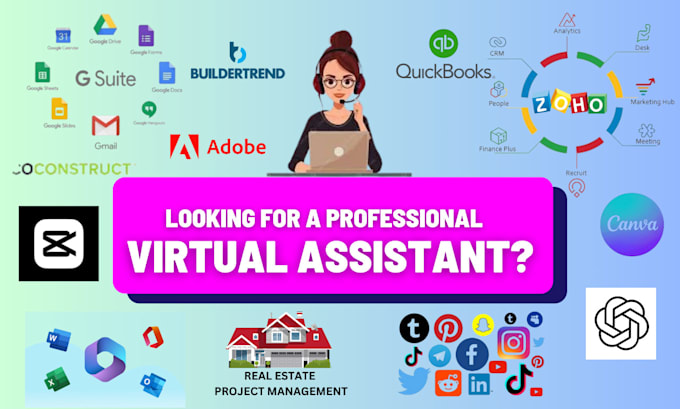 be virtual personal remote administrative assistant