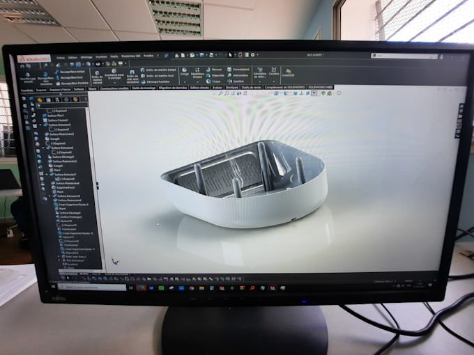 Make 3d models in solidworks from your 2d drawings by Naitbari | Fiverr