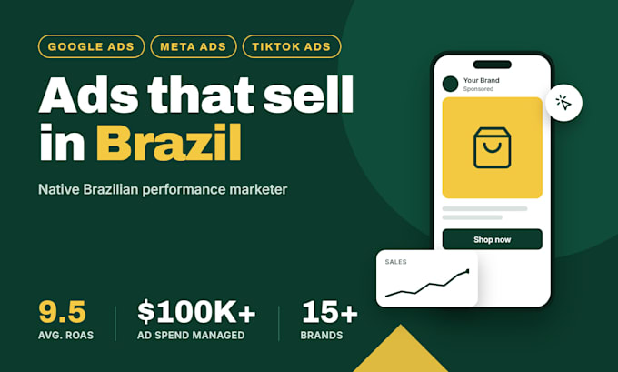 set up and manage google and meta ads for the brazilian market