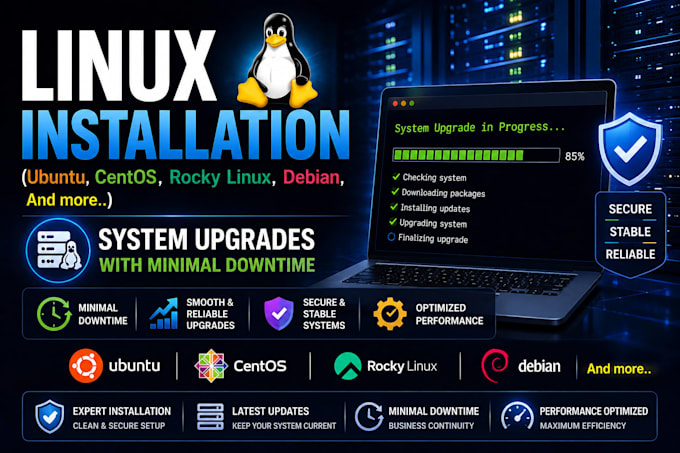 install, upgrade, maintain, and troubleshoot your linux systems