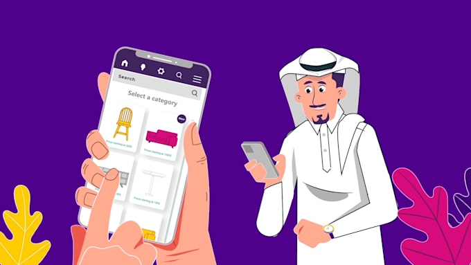 create arabic custom explainer video animation