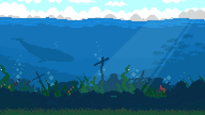 Create a pixel art background ,game scene or profile picture by Pi_x_el ...
