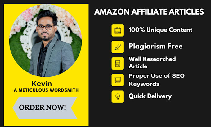 write amazon affiliate articles with buying guide