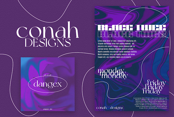 design your modern flyer, brochure, social media post