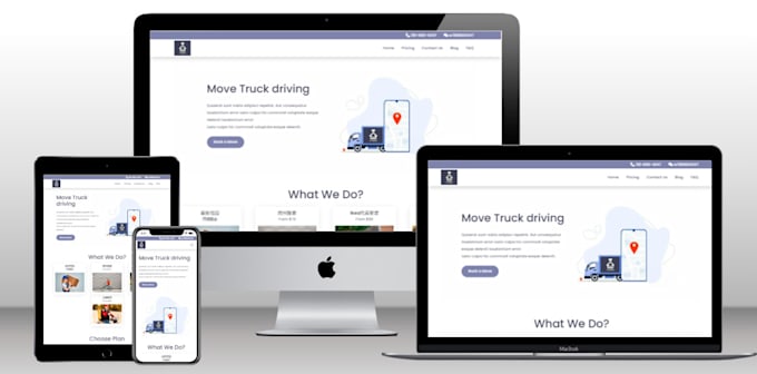 create a responsive website for you