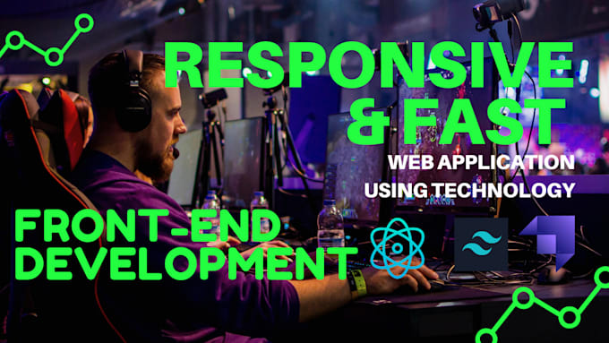 do front end web development using react or basic HTML, CSS