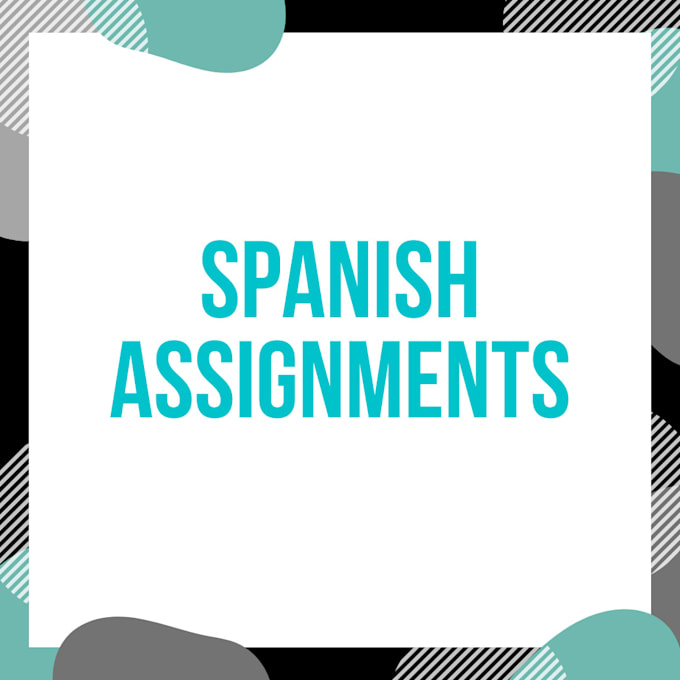 assignment desk in spanish
