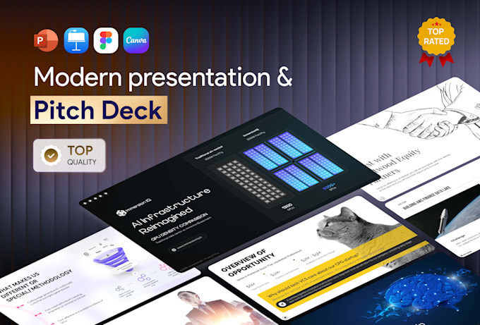 do investor pitch deck design for saas and tech startups