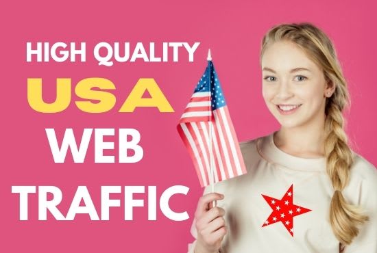 send high quality USA web traffic and visitors