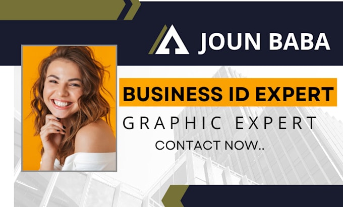 design modern business id card for company