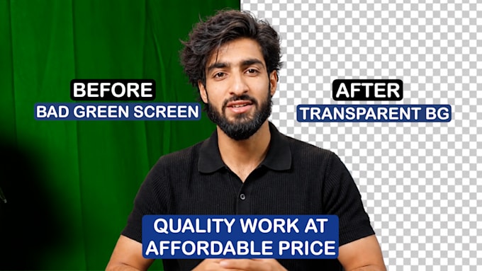 fix or remove bad green screen and chroma key in any video
