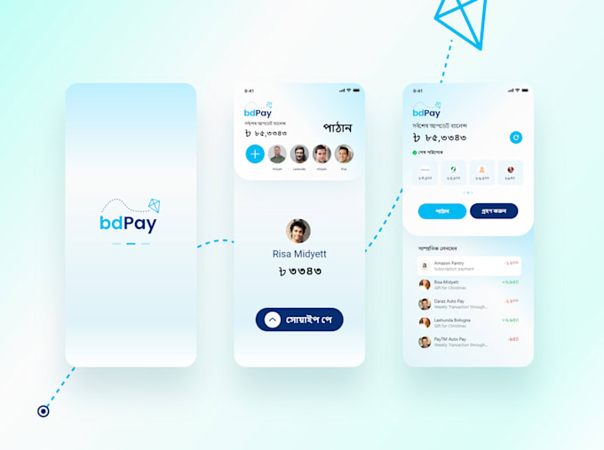 create an awesome  mobile application user interface