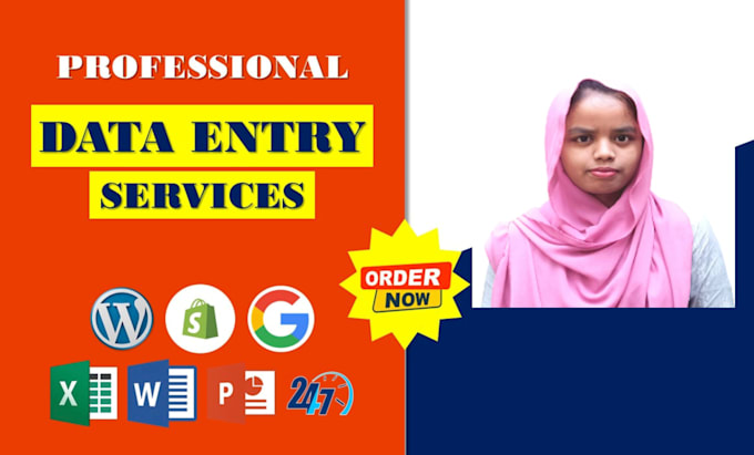 do all data entry, copy paste, web research and presentation