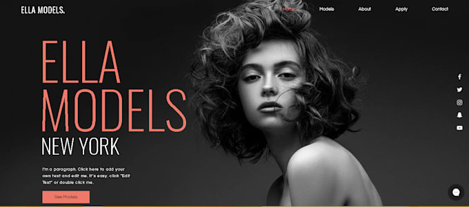 design wix website,wix website redesign, wix ecommerce, wix store, landing page