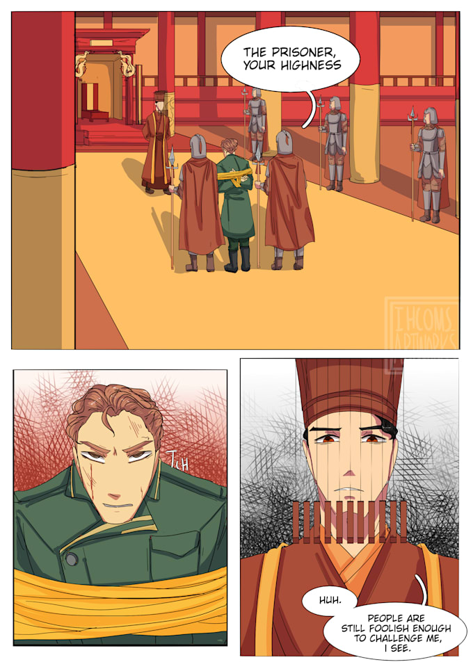 draw a personalized comic in webtoon art style