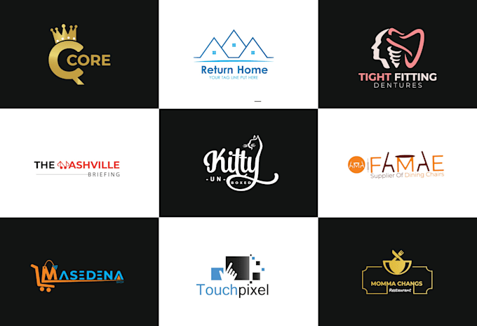 do creative modern colourful logo in perfect price