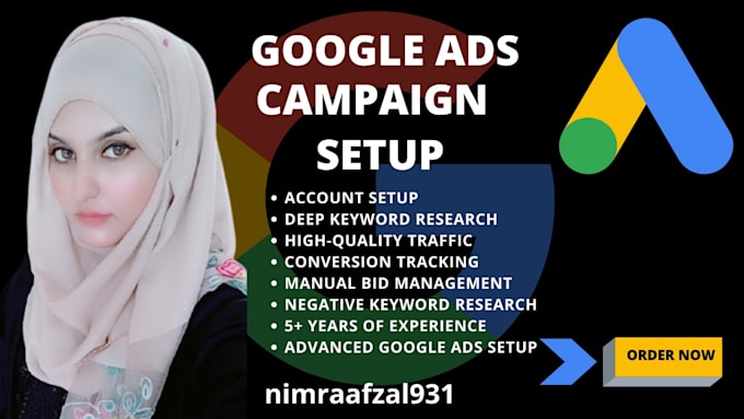 setup and manage google ads adwords PPC campaign
