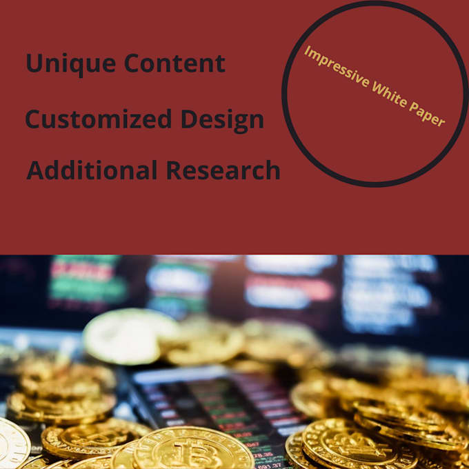 design impressive white paper