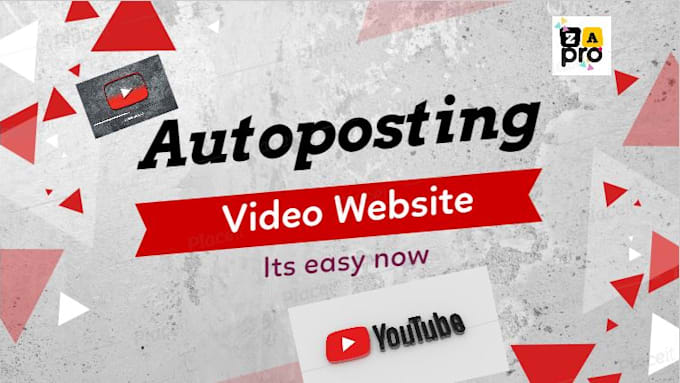 create autoposting video wordpress website