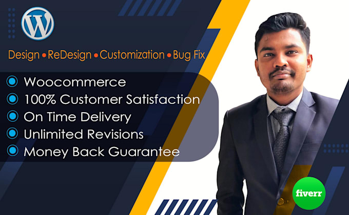 design and develop a responsive wordpress ecommerce website
