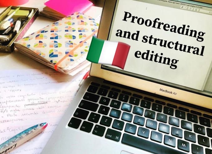 proofread and structural editing on your book