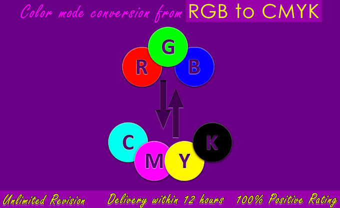 do print ready rgb to cmyk color conversion