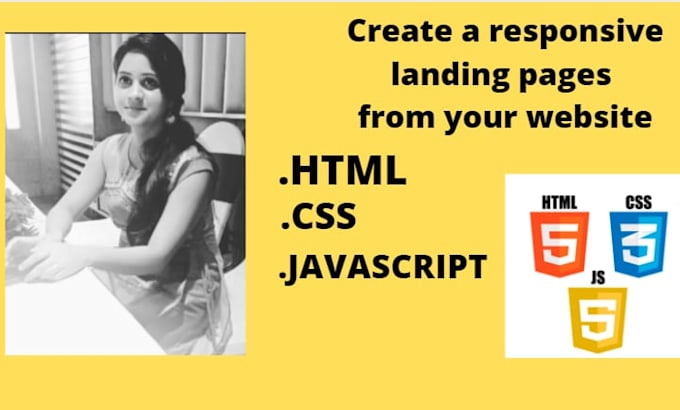 Design webpage or website using html css and javascript by Neha0616 ...