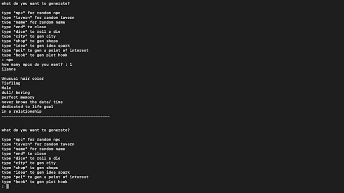 Write python script for you by Bcmoderndesign | Fiverr