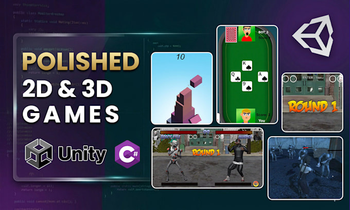 Create professional unity games for you by Aniketcoder | Fiverr