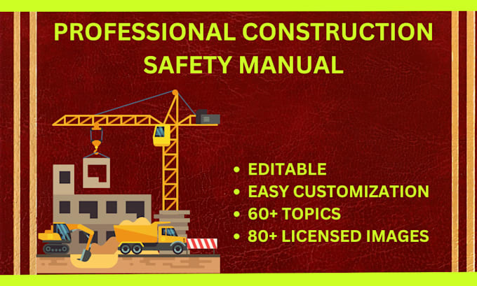prepare a professional construction safety manual