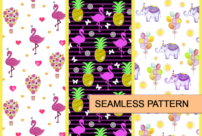 create unique seamless pattern