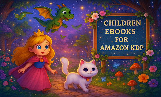 design children illustrations for your ebook
