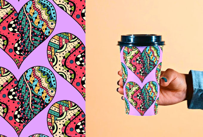 design seamless patterns for textile